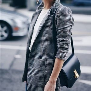 Love Tree Plaid Blazer